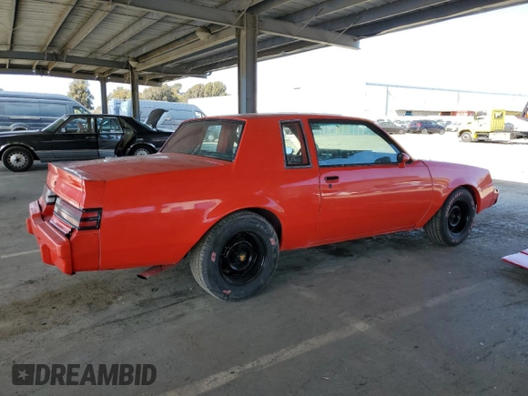 1984 Buick Regal with VIN 1G4AK4795EH547456, listed as a Copart auction lot 52126155 with 93,955 mi miles and Salvage Title. Bid and sale history available at DreamBid. Image 3.