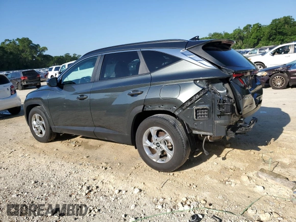 2022 Hyundai Tucson SEL with VIN 5NMJB3AE1NH121735, listed as a Copart auction lot 52225955 with 43,952 mi miles and Salvage Title. Bid and sale history available at carsss.com. Image 2.