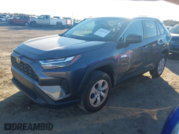 2024 Toyota RAV4 LE with VIN 2T3H1RFV8RC297407, listed as a IAAI auction lot 41692524 with 5,791 mi miles. Bid and sale history available at carsss.com. Image 17.