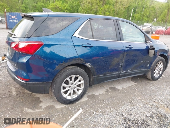 2020 Chevrolet Equinox LT with VIN 3GNAXUEV0LL264829, listed as a IAAI auction lot 42122941 with 95,395 mi miles and . Bid and sale history available at DreamBid. Image 4.
