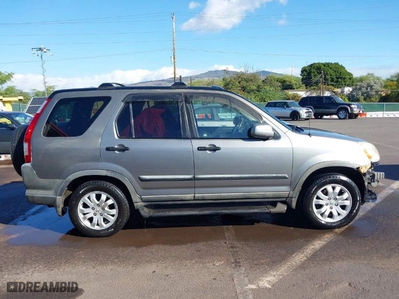 2006 Honda CR-V EX with VIN JHLRD68896C012876, listed as a IAAI auction lot 41471086 with 186,791 mi miles. Bid and sale history available at carsss.com. Image 14.