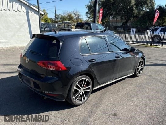 2017 Volkswagen Golf GTI Autobahn with VIN 3VW547AUXHM070339, listed as a Copart auction lot 79926274 with 95,942 mi miles and Clean Title. Bid and sale history available at carsss.com. Image 4.