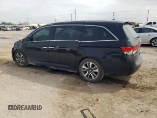 2014 Honda Odyssey Touring with VIN 5FNRL5H96EB088401, listed as a Copart auction lot 51332365 with 167,710 mi miles and Salvage Title. Bid and sale history available at carsss.com. Image 2.