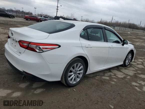 2020 Toyota Camry LE with VIN 4T1C11AK9LU929287, listed as a Copart auction lot 49793705 with 74,452 mi miles and Salvage Title. Bid and sale history available at DreamBid. Image 3.