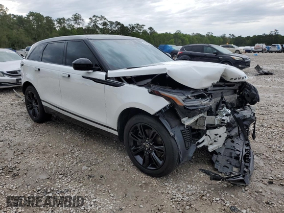 2022 Land Rover Range Rover Velar R-Dynamic S with VIN SALYT2EX5NA344154, listed as a Copart auction lot 50942085 with 25,676 mi miles and Salvage Title. Bid and sale history available at DreamBid. Image 4.