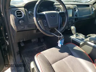 2014 Ford F-150 XL with VIN 1FTMF1CT4EFA06349, listed as a Copart auction lot 44969465 with 56,354 mi miles and Salvage title. Bid and sale history available at DreamBid. Image 8.
