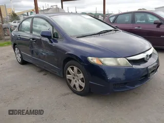 2009 Honda Civic LX z VIN 19XFA16569E043603, wystawiony jako IAAI lot #41637799 z przebiegiem 194 059 mil mil oraz . Historia ofert i sprzedaży dostępna na DreamBid. Obrazek 1.