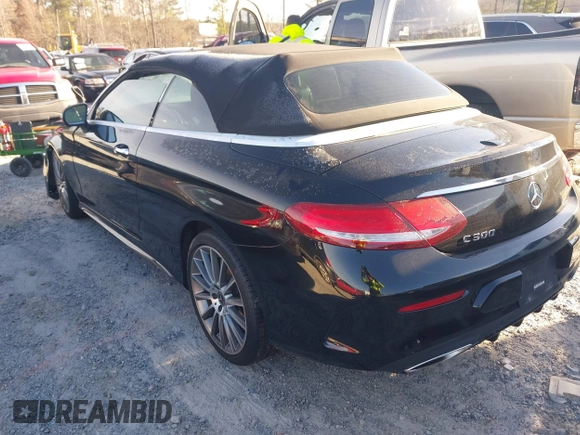 2018 Mercedes-Benz C 300 with VIN WDDWK4JB3JF701325, listed as a IAAI auction lot 41607243 with 76,967 mi miles and . Bid and sale history available at DreamBid. Image 3.