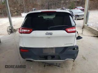 2016 Jeep Cherokee Limited with VIN 1C4PJLDS3GW126482, listed as a Copart auction lot 89387995 with 191,794 mi miles and Salvage Title. Bid and sale history available at carsss.com. Image 6.
