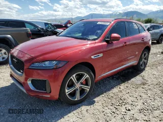 2017 Jaguar F-Pace S z VIN SADCM2BV8HA090241, wystawiony jako Copart lot #57620555 z przebiegiem 112 797 mil mil oraz Czysty tytuł • Clean title. Historia ofert i sprzedaży dostępna na DreamBid. Obrazek 1.