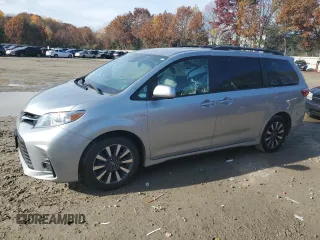 2019 Toyota Sienna LE with VIN 5TDJZ3DC1KS217606, listed as a Copart auction lot 78441064 with 71,717 mi miles and Salvage Title. Bid and sale history available at carsss.com. Image 1.