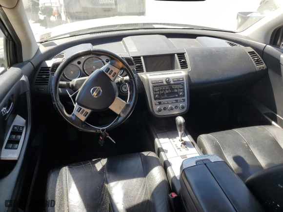 2007 Nissan Murano SL with VIN JN8AZ08T97W522355, listed as a Copart auction lot 48253575 with 127,030 mi miles and Salvage Title. Bid and sale history available at carsss.com. Image 8.