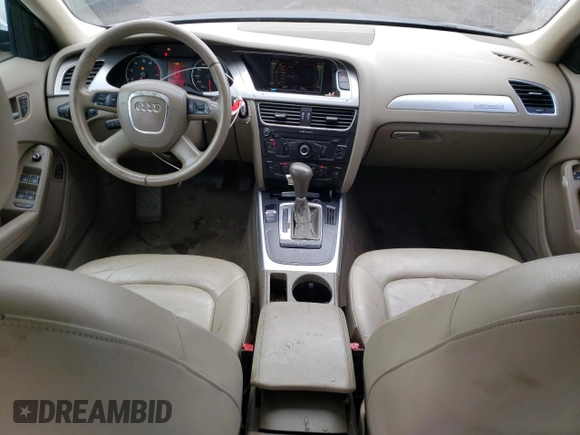 2009 Audi A4 Premium с VIN WAULF78K29N066332, выставлен на аукционе Copart как лот 56949945 с пробегом 147 164 миль миль и На запчасти • Non repairable. История ставок и продаж доступна на DreamBid. Изображение 8.