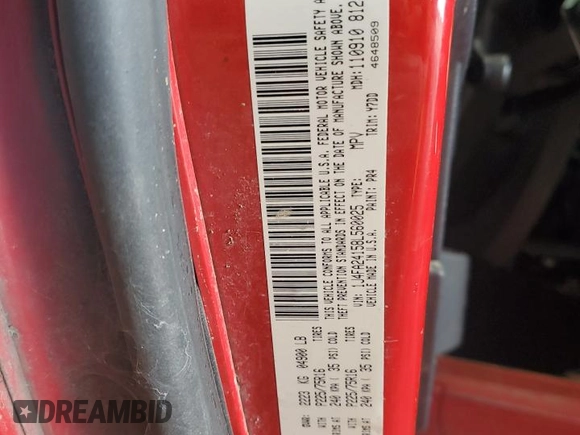 2008 Jeep Wrangler X с VIN 1J4FA24158L560025, выставлен на аукционе Copart как лот 60615495 с пробегом 201 249 миль миль и Чистый • Clean title. История ставок и продаж доступна на DreamBid. Изображение 13.