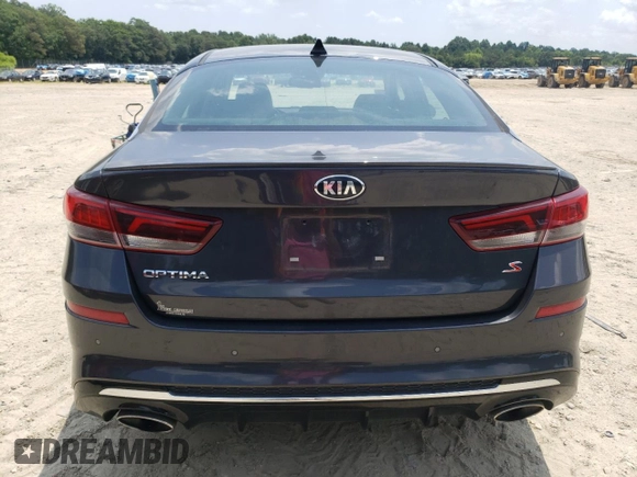 2019 Kia Optima LX with VIN 5XXGT4L36KG316216, listed as a Copart auction lot 62138725 with 73,197 mi miles and Salvage title. Bid and sale history available at DreamBid. Image 6.