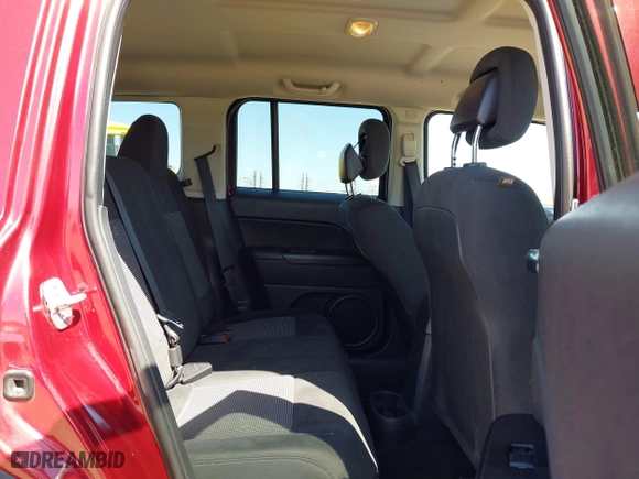 2014 Jeep Patriot Sport with VIN 1C4NJPBAXED848307, listed as a IAAI auction lot 42030605 with 1 mi miles. Bid and sale history available at carsss.com. Image 8.