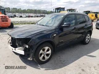 2011 BMW X3 28i with VIN 5UXWX5C57BL715593, listed as a Copart auction lot 51446135 with 99,015 mi miles and Salvage Title. Bid and sale history available at carsss.com. Image 1.
