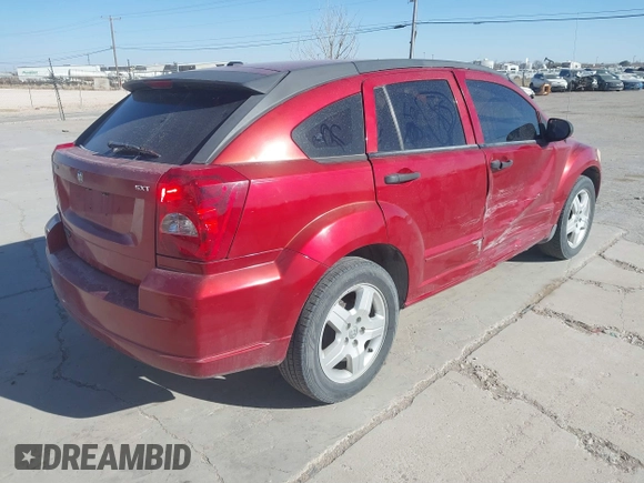 2008 Dodge Caliber SXT with VIN 1B3HB48B68D571783, listed as a IAAI auction lot 41653896 with 159,659 mi miles. Bid and sale history available at carsss.com. Image 4.