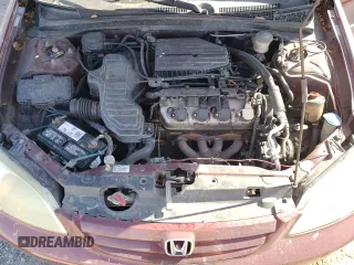 2003 Honda Civic LX with VIN 2HGES16543H526111, listed as a Copart auction lot 48704745 with 196,499 mi miles and Salvage Title. Bid and sale history available at carsss.com. Image 11.