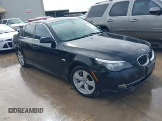 2008 BMW 5 Series 528xi with VIN WBANV13578CZ51419, listed as a IAAI auction lot 41265909 with 213,152 mi miles. Bid and sale history available at carsss.com. Image 1.
