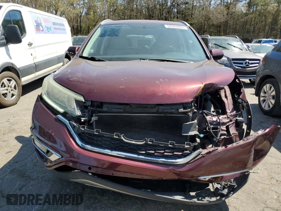 2015 Honda CR-V EX-L with VIN 2HKRM3H73FH553252, listed as a Copart auction lot 50388855 with 114,151 mi miles and Salvage Title. Bid and sale history available at carsss.com. Image 5.