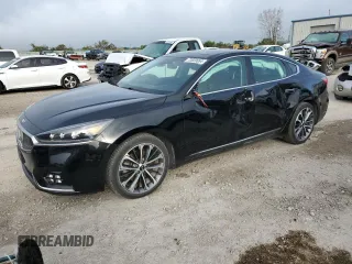 2019 Kia Cadenza Technology with VIN KNALC4J10K5159526, listed as a Copart auction lot 72820654 with 104,671 mi miles and Salvage Title. Bid and sale history available at carsss.com. Image 1.