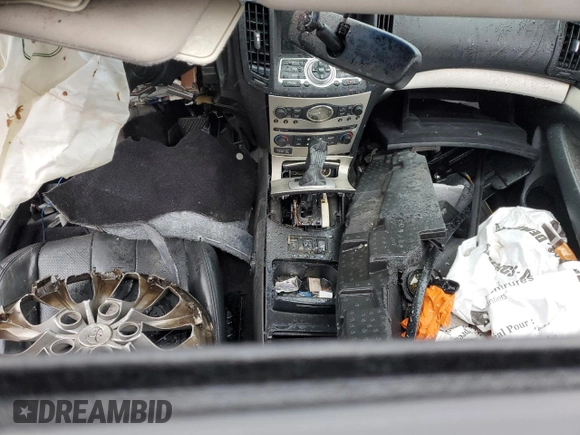 2008 Infiniti G35 x with VIN JNKBV61F28M261648, listed as a Copart auction lot 73111594 with Not Provided miles and Salvage Title. Bid and sale history available at DreamBid. Image 8.