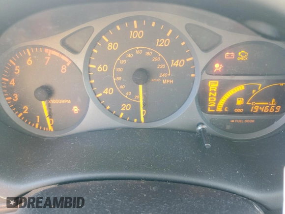 2004 Toyota Celica GT with VIN JTDDR32T140180241, listed as a Copart auction lot 77031284 with 194,669 mi miles and Clean Title. Bid and sale history available at DreamBid. Image 9.