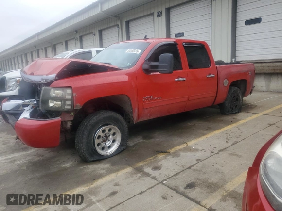 2011 Chevrolet Silverado 1500 LT with VIN 3GCPKSE32BG302279, listed as a Copart auction lot 44802595 with Not Provided miles and Salvage Title. Bid and sale history available at DreamBid. Image 1.