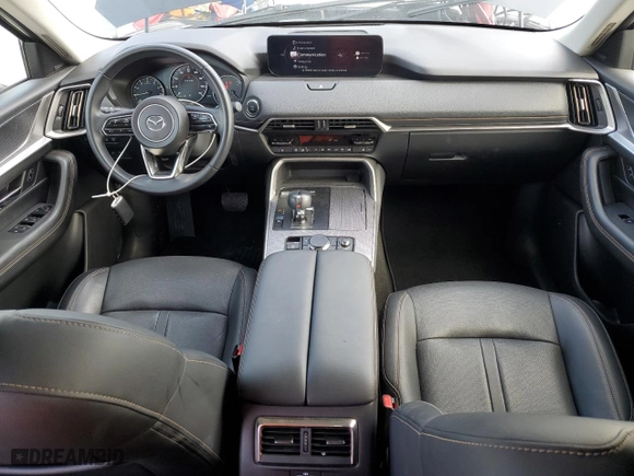 2024 Mazda CX-90 3.3 Turbo Premium with VIN JM3KKDHD1R1134385, listed as a Copart auction lot 54146455 with 15,399 mi miles and Clean Title. Bid and sale history available at carsss.com. Image 8.