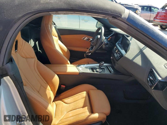 2022 BMW Z4 sDrive30i with VIN WBAHF3C03NWX80169, listed as a Copart auction lot 74791084 with 0 mi miles and Salvage Title. Bid and sale history available at carsss.com. Image 10.