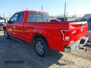 2015 Ford F-150 XL with VIN 1FTEX1CP7FKD26231, listed as a IAAI auction lot 41012274 with 120,974 mi miles. Bid and sale history available at carsss.com. Image 3.