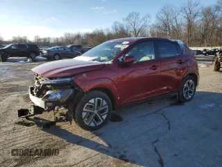 2023 Hyundai Kona SEL with VIN KM8K33AG3PU190503, listed as a Copart auction lot 46178565 with 12,361 mi miles and Non Repairable. Bid and sale history available at carsss.com. Image 1.