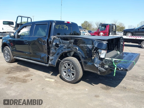2016 Ford F-150 XLT with VIN 1FTEW1EP3GFB36386, listed as a IAAI auction lot 41935503 with 93,334 mi miles and . Bid and sale history available at carsss.com. Image 3.