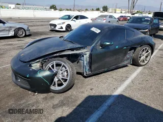 2018 Porsche 718 Cayman z VIN WP0AA2A89JK261618, wystawiony jako Copart lot #74129644 z przebiegiem 35 609 mil mil oraz Szkoda całkowita • Salvage title. Historia ofert i sprzedaży dostępna na DreamBid. Obrazek 1.