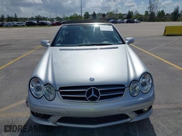 2007 Mercedes-Benz CLK 550 with VIN WDBTK72F37F222068, listed as a IAAI auction lot 42124732 with 169,442 mi miles and . Bid and sale history available at carsss.com. Image 6.