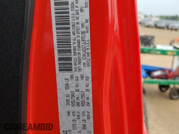2018 Jeep Wrangler JK Unlimited Sport S with VIN 1C4HJWDG7JL875196, listed as a Copart auction lot 48335044 with 0 mi miles and Salvage Title. Bid and sale history available at carsss.com. Image 14.