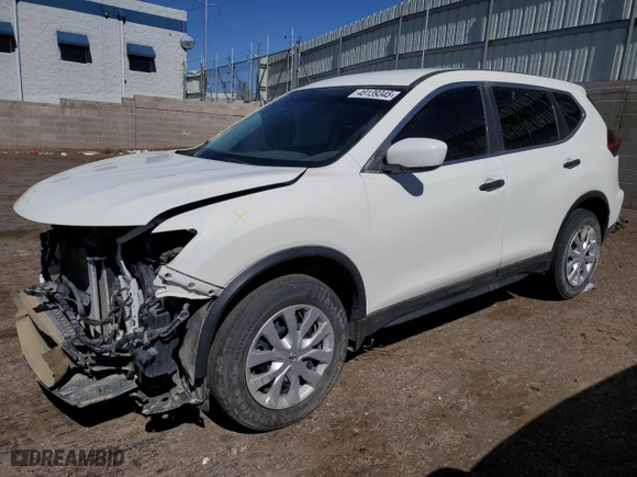 2018 Nissan Rogue SV with VIN 5N1AT2MV5JC717471, listed as a Copart auction lot 48139345 with 137,276 mi miles and Salvage Title. Bid and sale history available at carsss.com. Image 1.
