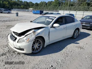 2007 Infiniti G35 Journey with VIN JNKBV61E87M719053, listed as a Copart auction lot 70626594 with 179,711 mi miles and Salvage Title. Bid and sale history available at DreamBid. Image 1.