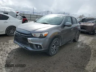 2018 Mitsubishi Outlander SE with VIN JA4AR3AW9JU014465, listed as a Copart auction lot 49034565 with 154,240 mi miles and Salvage title. Bid and sale history available at DreamBid. Image 1.