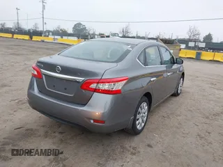 2015 Nissan Sentra S with VIN 3N1AB7AP5FY377475, listed as a IAAI auction lot 41157865 with 131,119 mi miles. Bid and sale history available at carsss.com. Image 4.