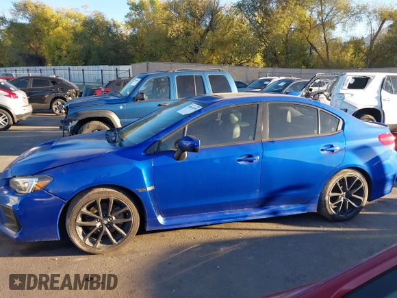 2018 Subaru WRX Limited with VIN JF1VA1F64J8808378, listed as a IAAI auction lot 40664495 with 74,612 mi miles. Bid and sale history available at carsss.com. Image 14.
