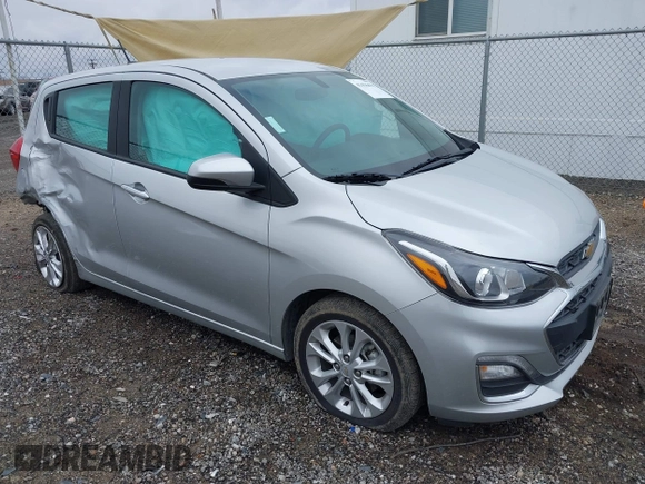 2022 Chevrolet Spark 1LT with VIN KL8CD6SA6NC012291, listed as a IAAI auction lot 41436651 with 58,597 mi miles. Bid and sale history available at carsss.com. Image 1.