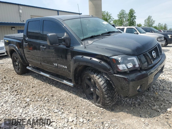 2015 Nissan Titan SL with VIN 1N6AA0EC4FN511210, listed as a Copart auction lot 58762265 with 89,561 mi miles and Clean title. Bid and sale history available at DreamBid. Image 4.
