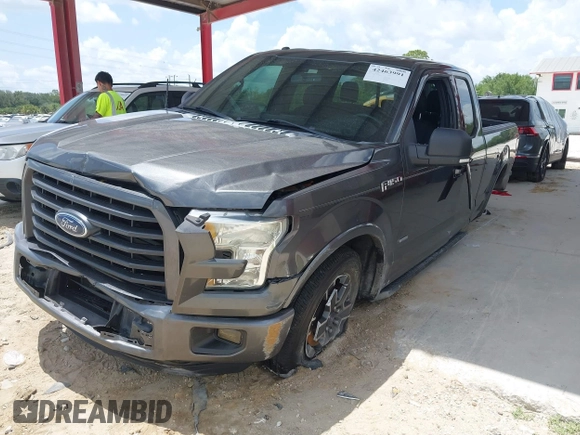 2015 Ford F-150 XL with VIN 1FTEX1CP2FFB95489, listed as a IAAI auction lot 42463991 with 164,981 mi miles and . Bid and sale history available at DreamBid. Image 6.