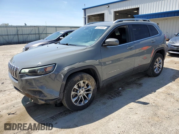 2020 Jeep Cherokee Latitude Plus with VIN 1C4PJMLB7LD555301, listed as a Copart auction lot 56246665 with 70,973 mi miles and Salvage title. Bid and sale history available at DreamBid. Image 1.