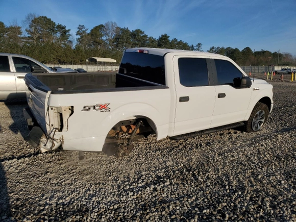 2020 Ford F-150 XL with VIN 1FTEW1EP3LKF31637, listed as a Copart auction lot 49796615 with 95,259 mi miles and Salvage Title. Bid and sale history available at carsss.com. Image 3.