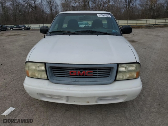 2003 GMC Sonoma SLS with VIN 1GTCS14H438253101, listed as a Copart auction lot 81305454 with 91,801 mi miles and Clean Title. Bid and sale history available at carsss.com. Image 5.