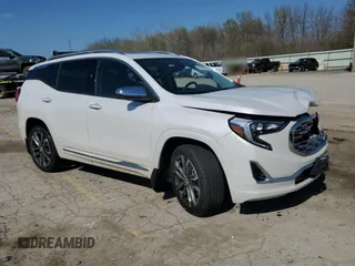 2020 GMC Terrain Denali with VIN 3GKALXEX1LL327349, listed as a Copart auction lot 51839235 with 67,088 mi miles and Salvage title. Bid and sale history available at DreamBid. Image 4.