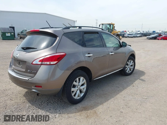 2011 Nissan Murano SL z VIN JN8AZ1MW8BW170528, wystawiony jako IAAI lot #42216327 z przebiegiem 131 687 mil mil oraz . Historia ofert i sprzedaży dostępna na DreamBid. Obrazek 4.